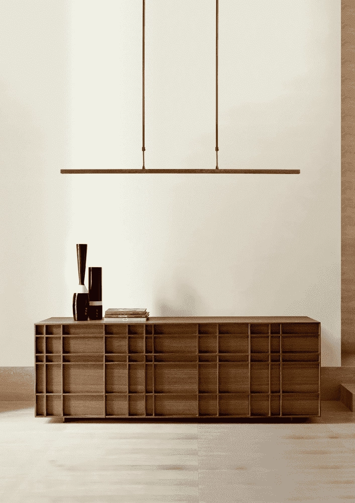 Hanging lamp Iota 160cm rust brown Masterlight 8718121217215