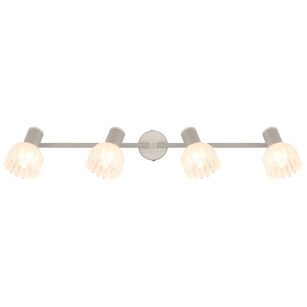 4-light ceiling spotlight Planta sand brown Globo 9007371575930