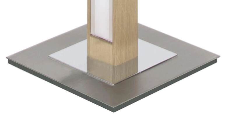 Wooden floor lamp Leonora 161 cm - Oak Nature HerzBlut 4021273026395