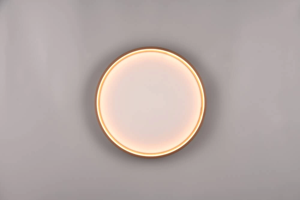 White with brown ceiling light Doha Trio 4017807575026