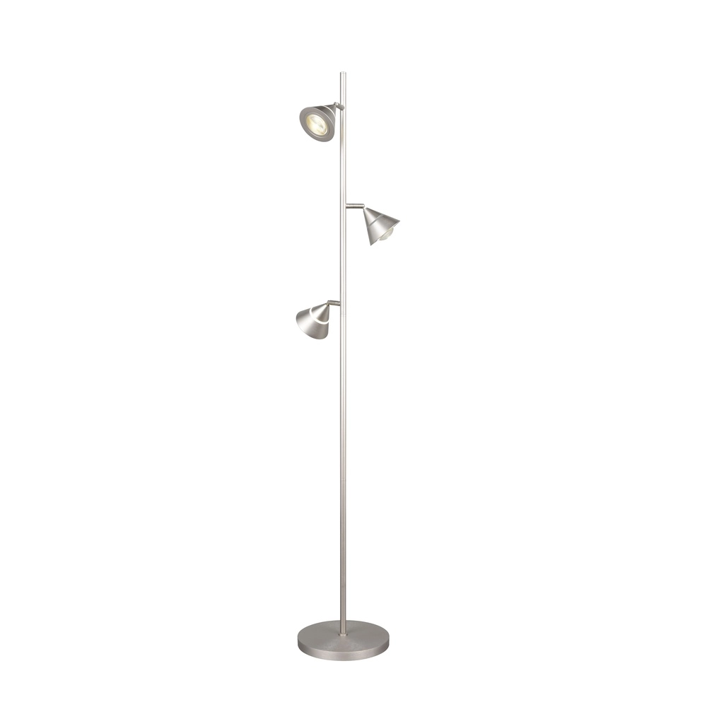 Floor lamp Romeo nickel Trio 4017807675375