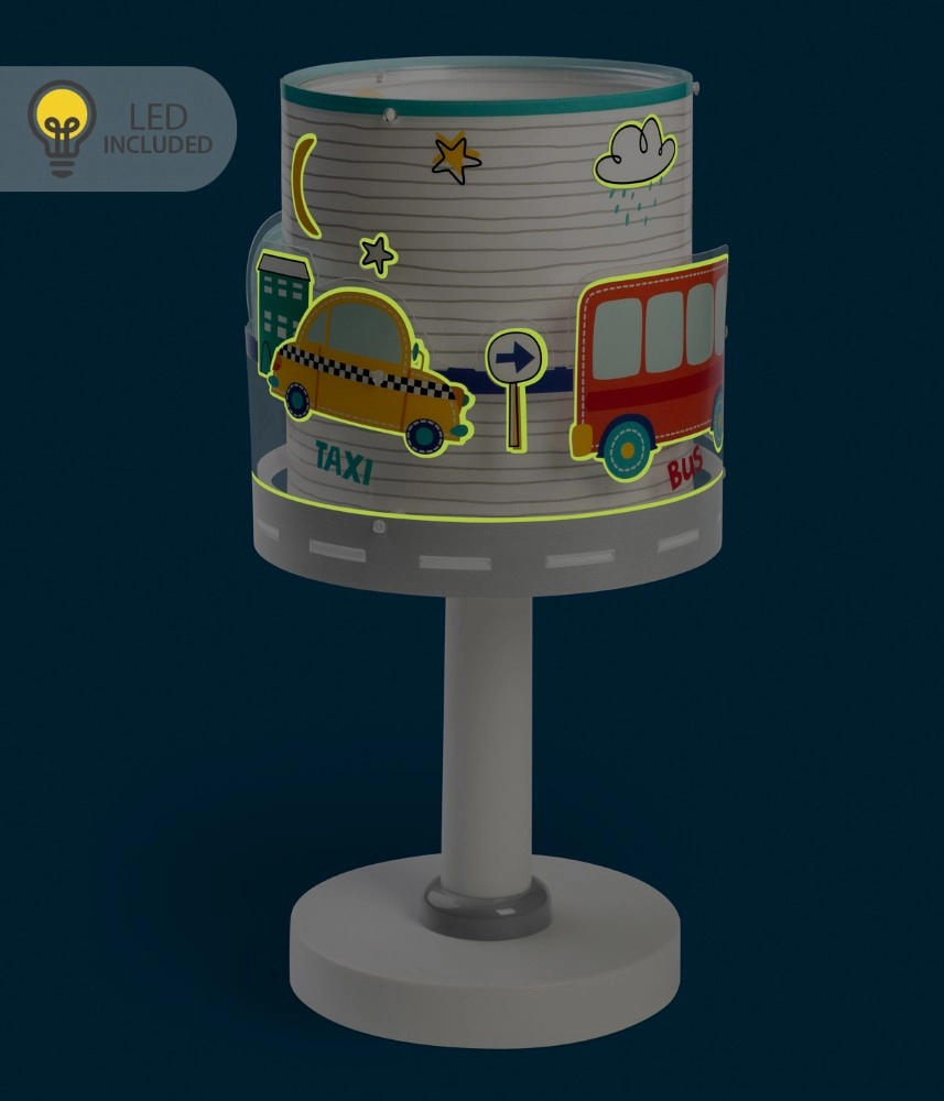 Table lamp Baby Travel Grey glow in the dark Dalber 8420406002330