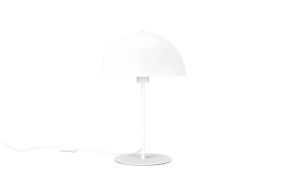 White table lamp Nola design