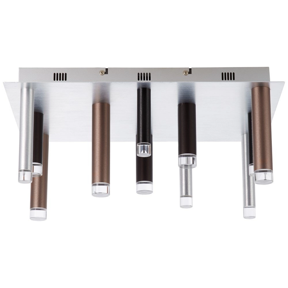 Square ceiling lamp Cembalo with LED Brilliant 4004353342332