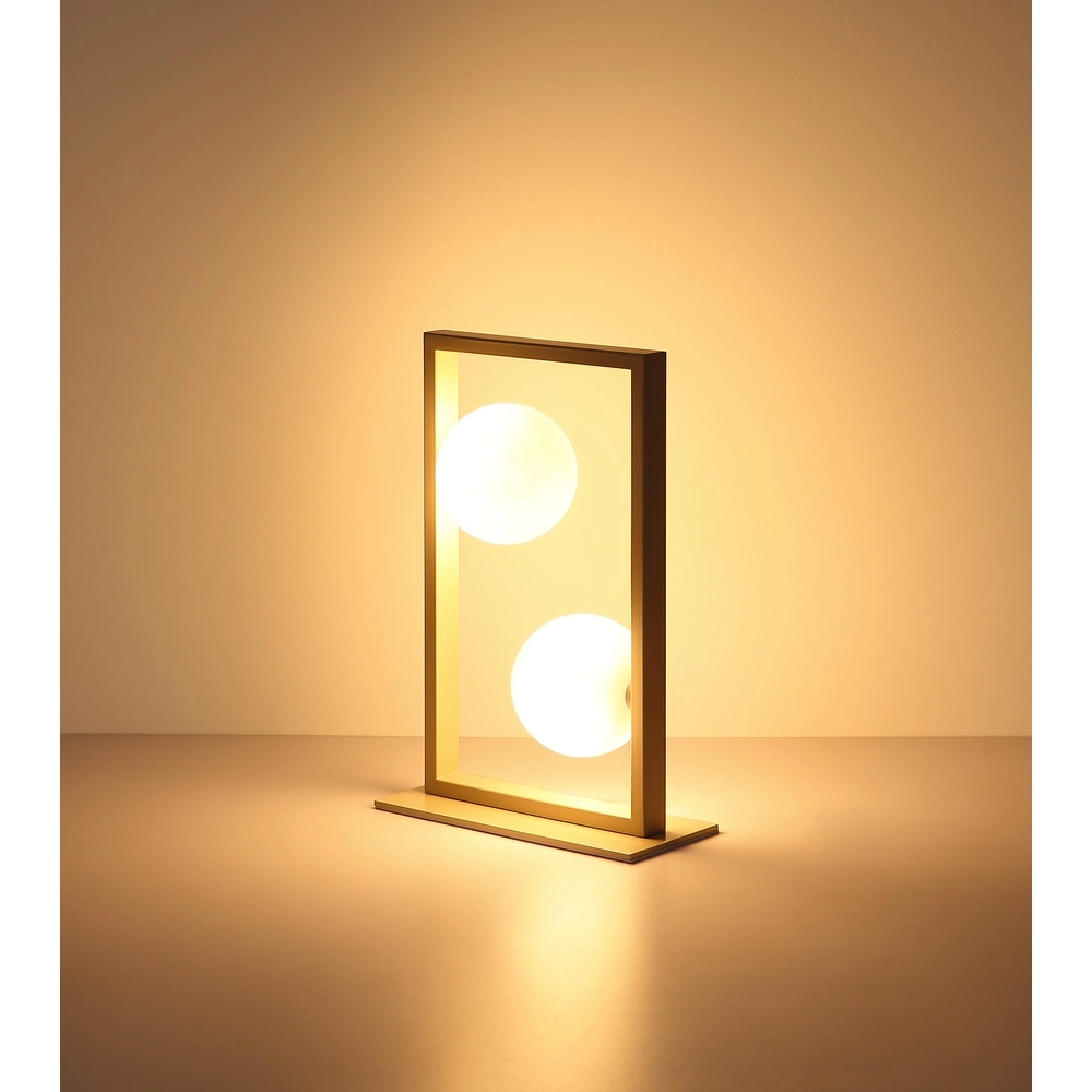 Modern table lamp Nanda sand brown Globo 9007371567041