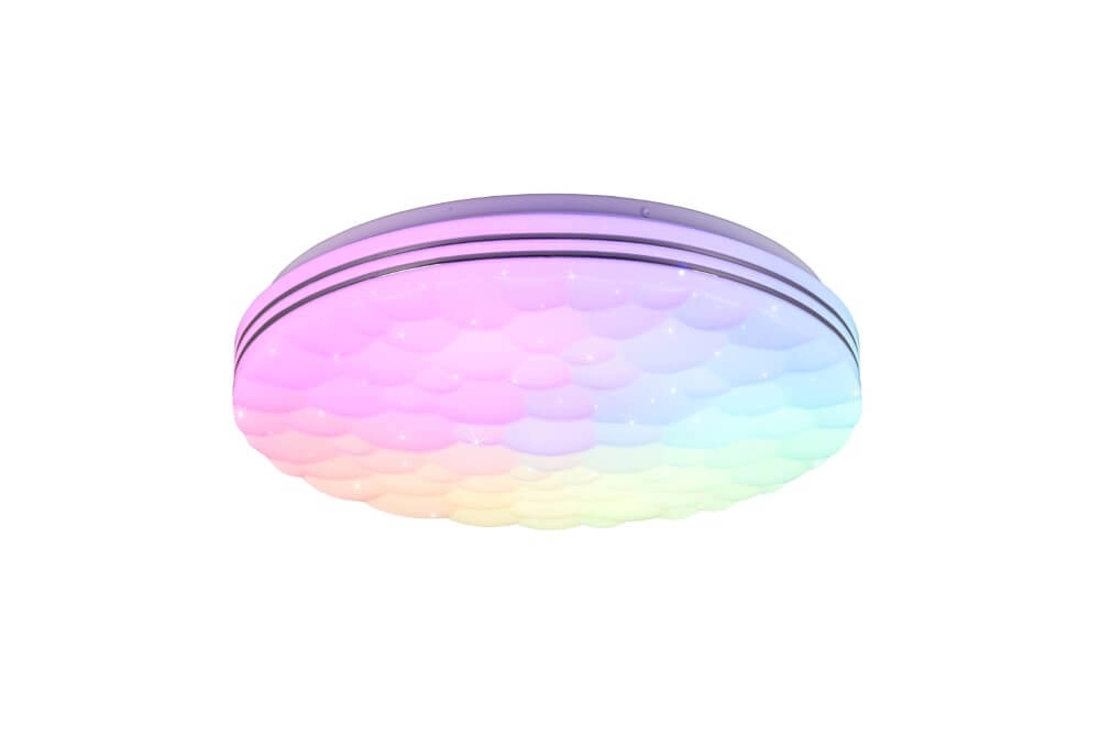 RGB LED ceiling lamp Tiger Ø 40cm Trio 4017807538229