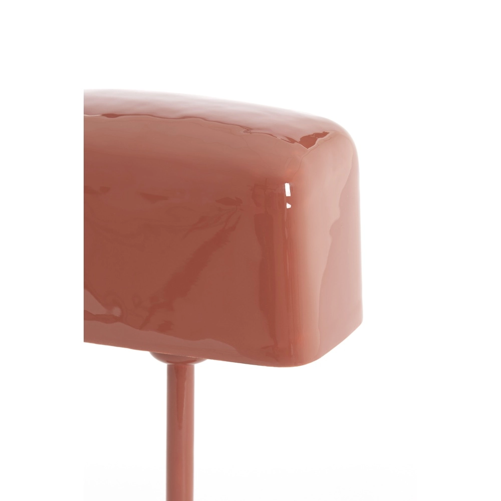 Bedside Lamp Elenie 20x10cm - gloss dark coral Light & Living 8717807818708