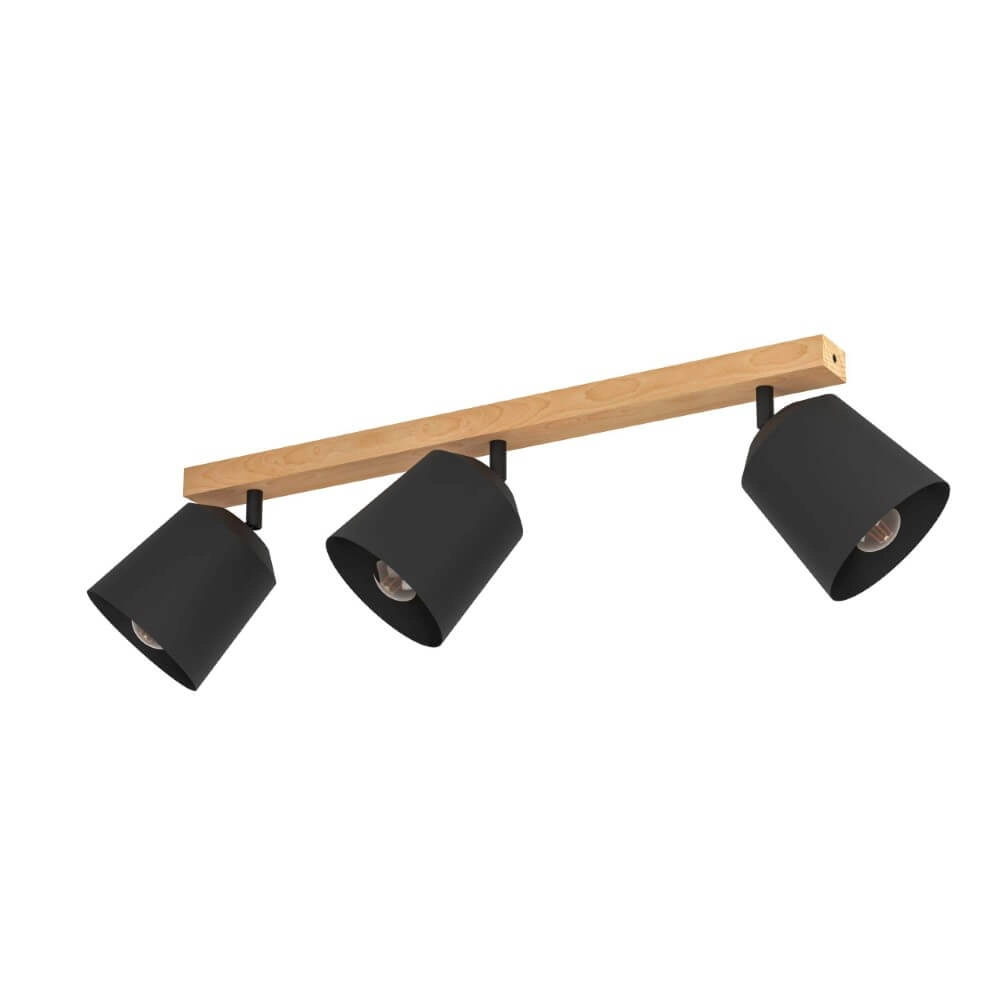 Rural ceiling lamp Cotorro 3-light