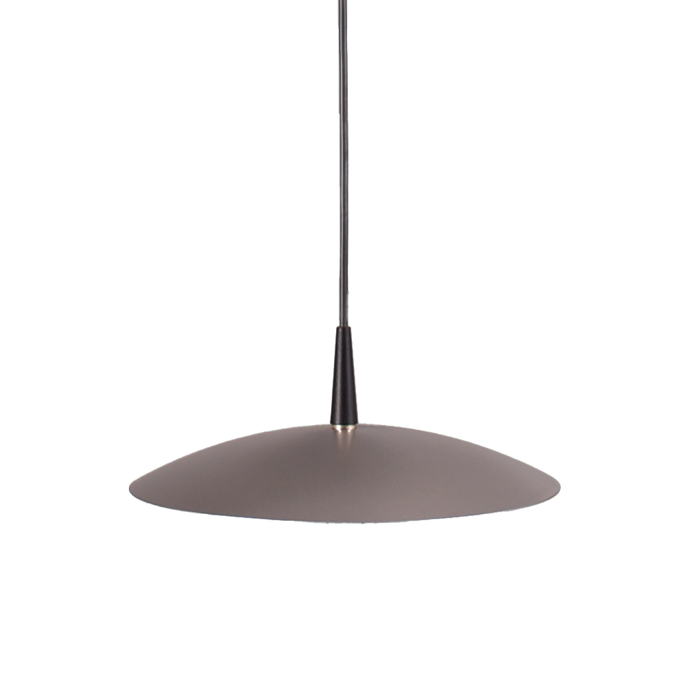 Pendant lamp Scala Ø 20cm black with nickel Masterlight 8718121334400