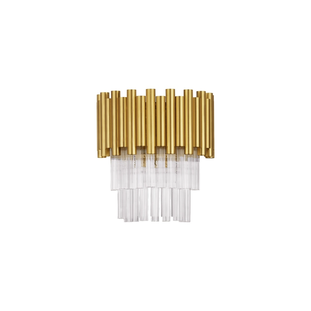 Wall lamp Magnolia Gold with crystal Lyora 5212017435033