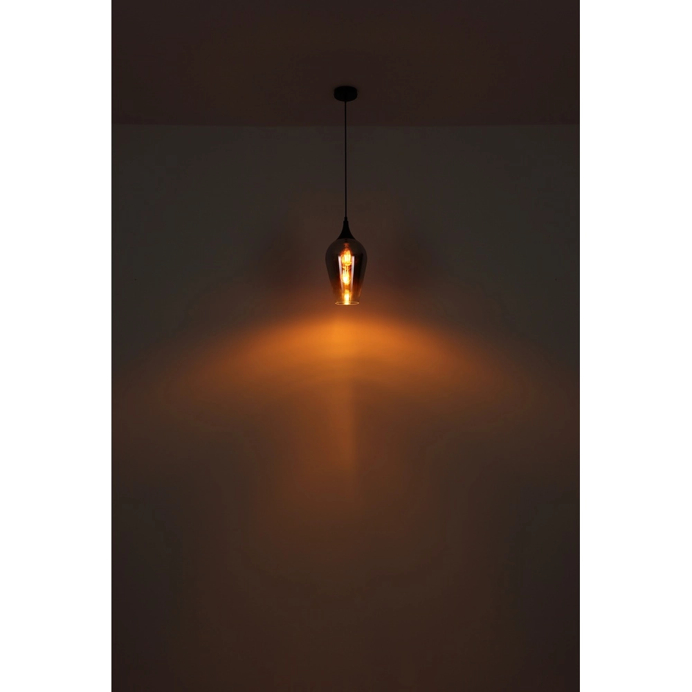 Pendant lamp Lavus smoke glass Globo 9007371450008