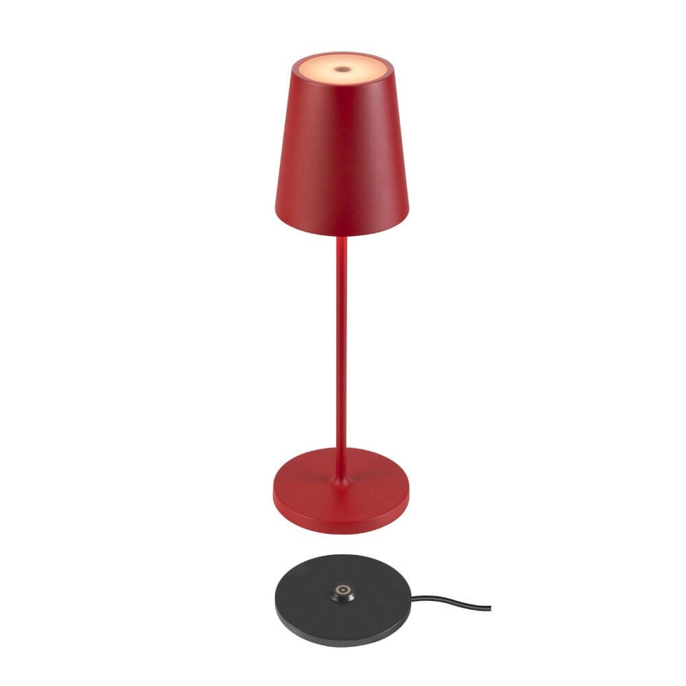Outdoor table lamp Vinolina Two Red - rechargeable SLV 4024163288316