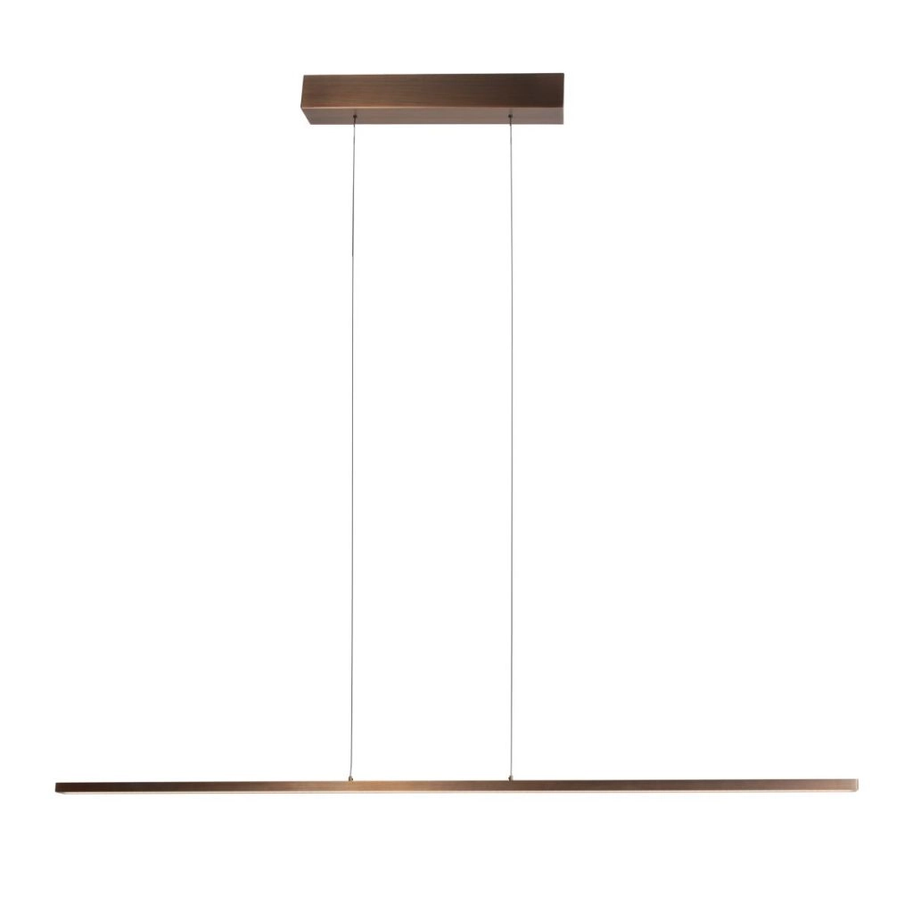 Modern pendant lamp Bande 150cm bronze