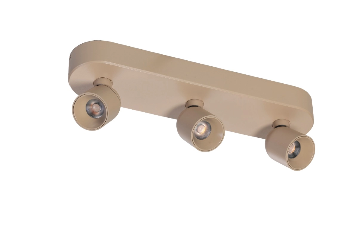 3-light surface-mounted spotlight Dennis LED - Sand