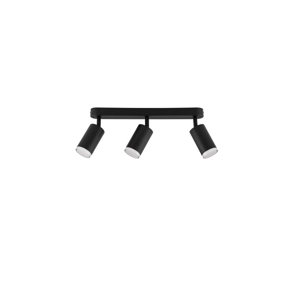 Surface-mounted spot Mao 3-light black Lyora 5212017475299