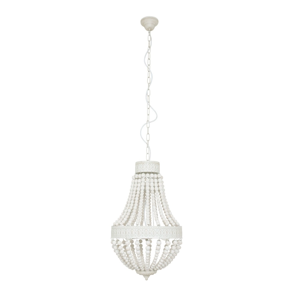 White chandelier Ella Ø 40cm Steinhauer 8712746132083