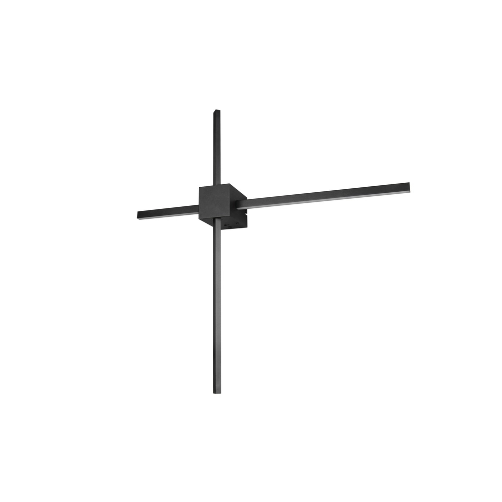 Modern wall lamp Cassino black 67.5cm Trio 4017807683202