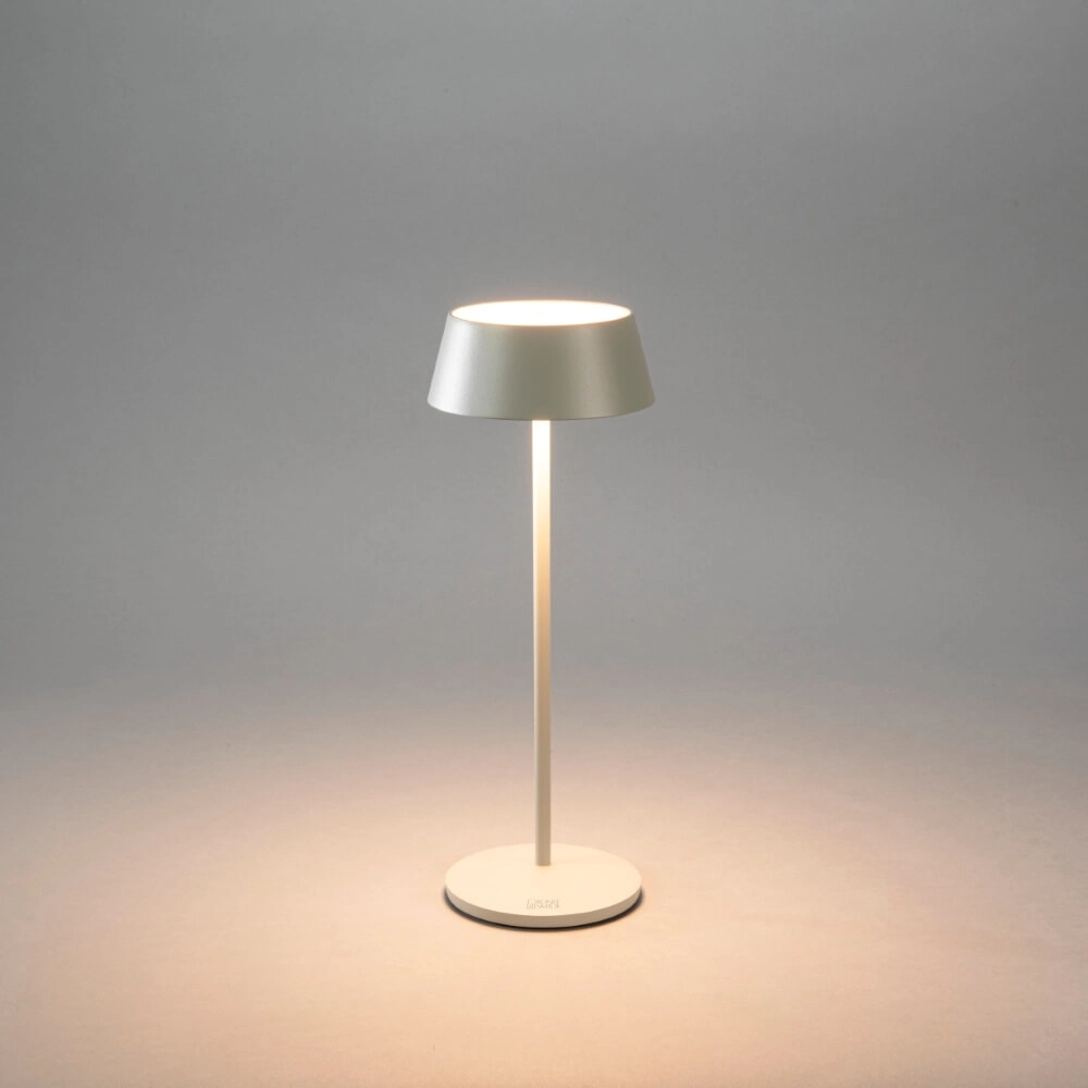 Rechargeable table lamp Menton grey KonstSmide 7318307839302