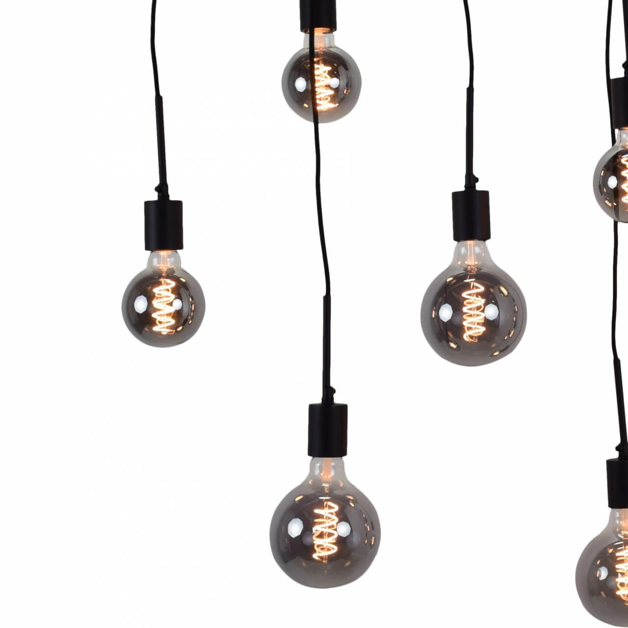 Hanging lamp Bulby 10-light Black Urban Interiors 8719325467659
