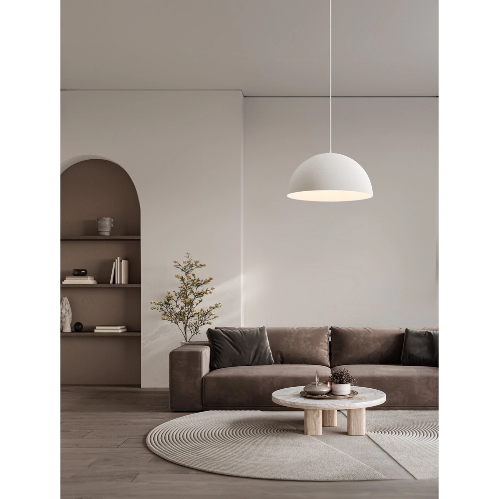 Pendant lamp Starla white Ø 60cm Lyora 5212017460844