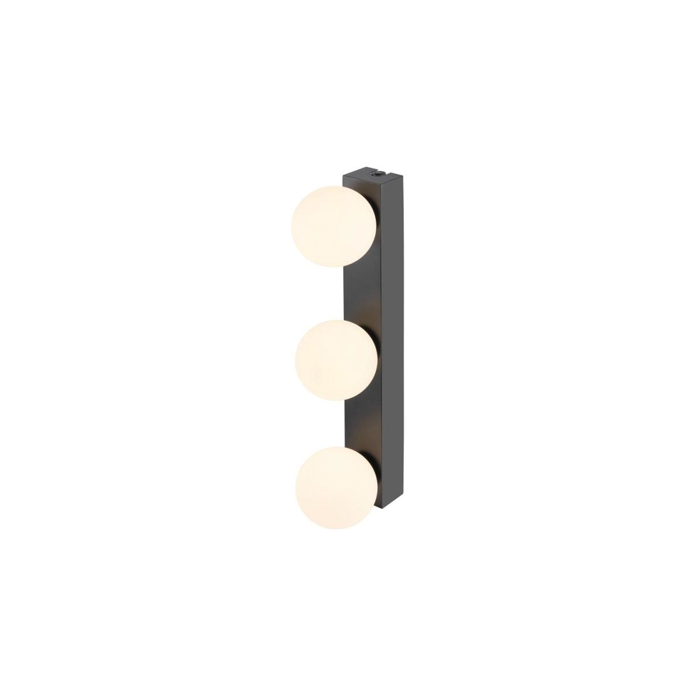 Wall lamp Sun Mirror 4-light black SLV 4024163318303