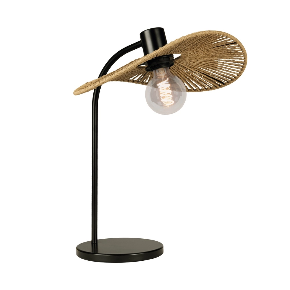 Rattan table lamp Siruela