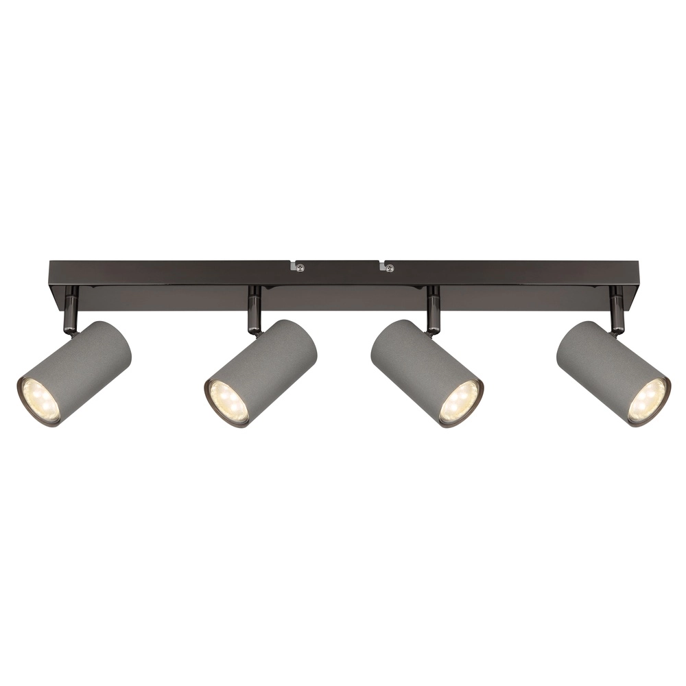Ceiling lamp 4-lights Robby gunmetal Globo 9007371471553