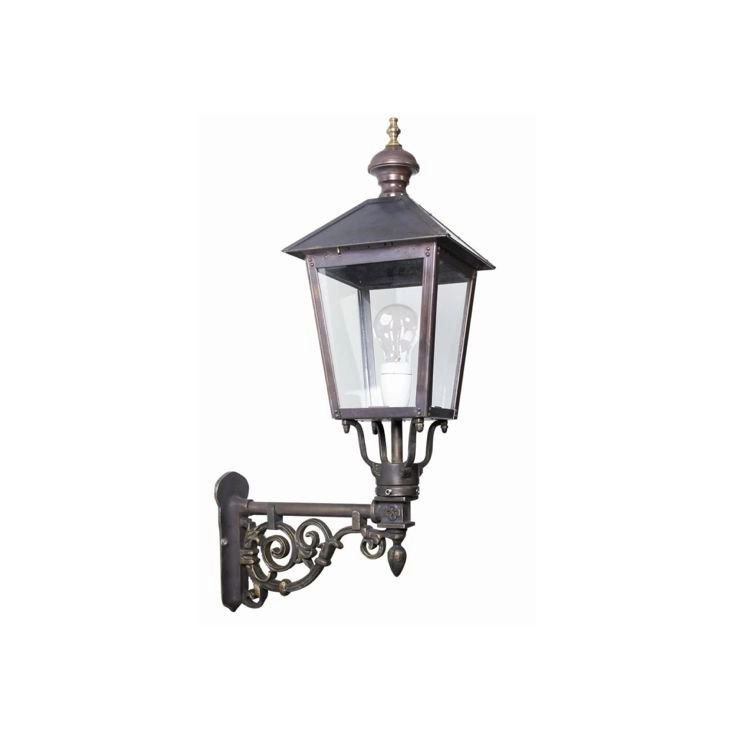 Nostalgic Wall Lamp Brandenburg 68cm bronze brown