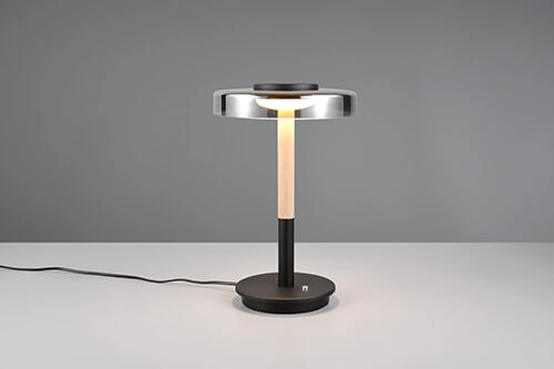Led table lamp Celeste smoke glass Trio 4017807616873