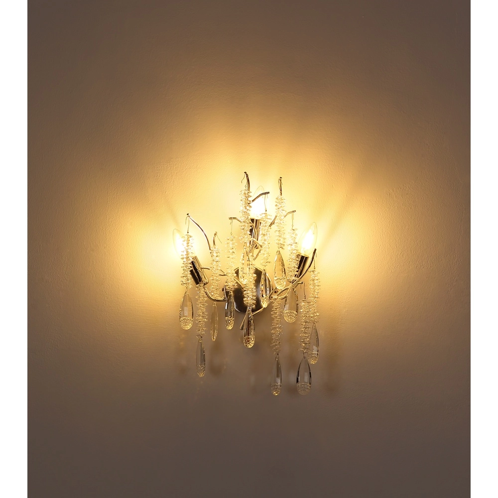 Wall lamp Kinga silver grey Globo 9007371573004