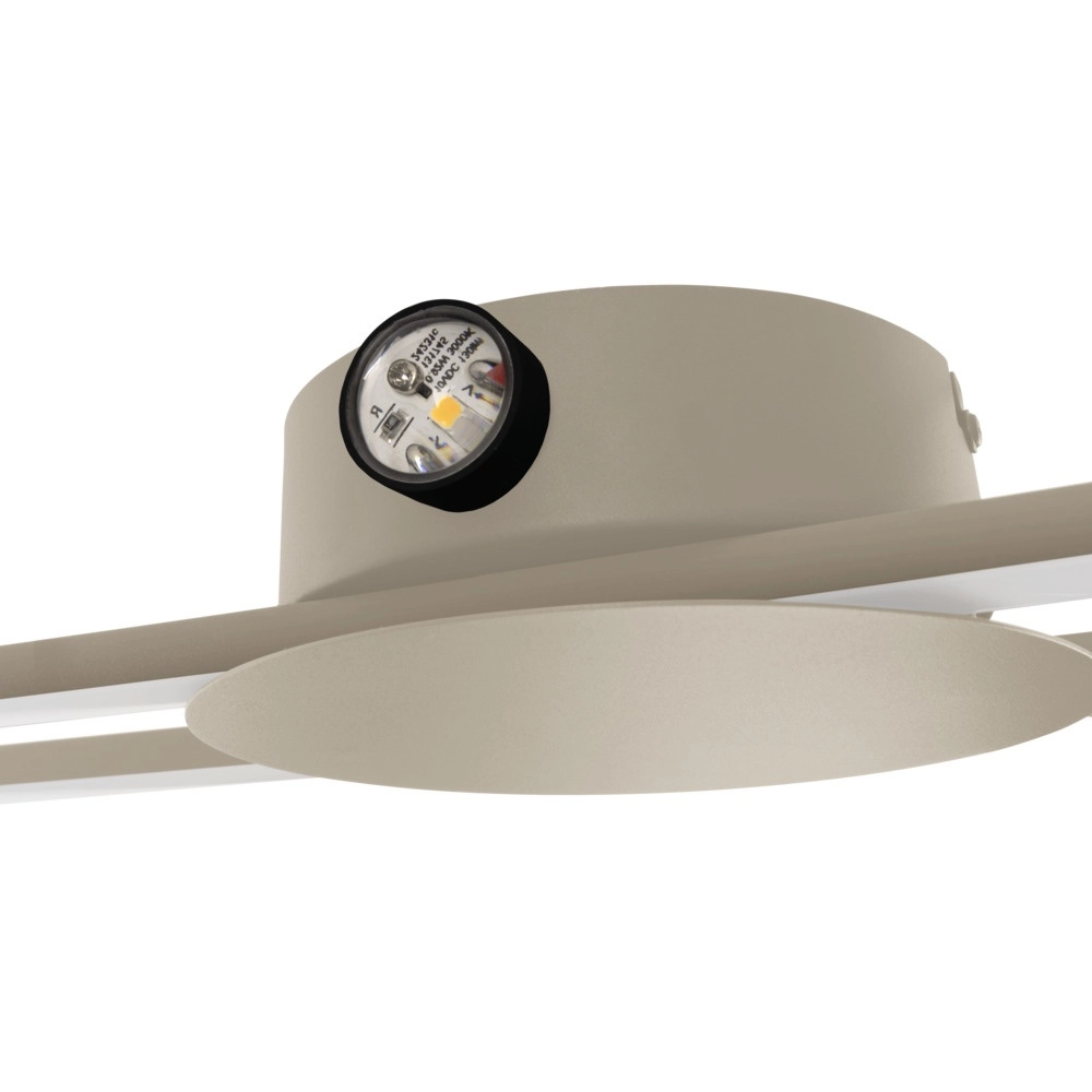 Design wall lamp Venticello sand brown Eglo 9008606357468