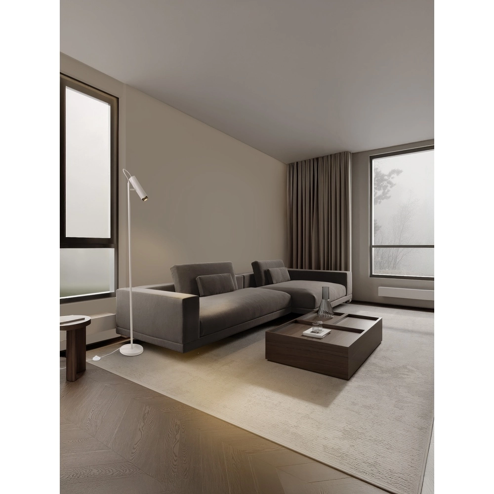 Reading lamp Nessi white with black Lyora 5212017475213