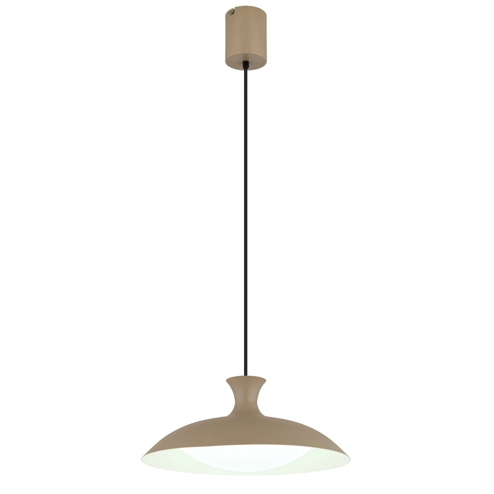 Modern pendant lamp Rocha sand brown Globo 9007371531981