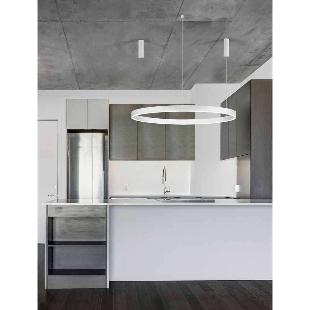 Pendant lamp Motif white Ø 120cm 3000K Lyora 5212017439253