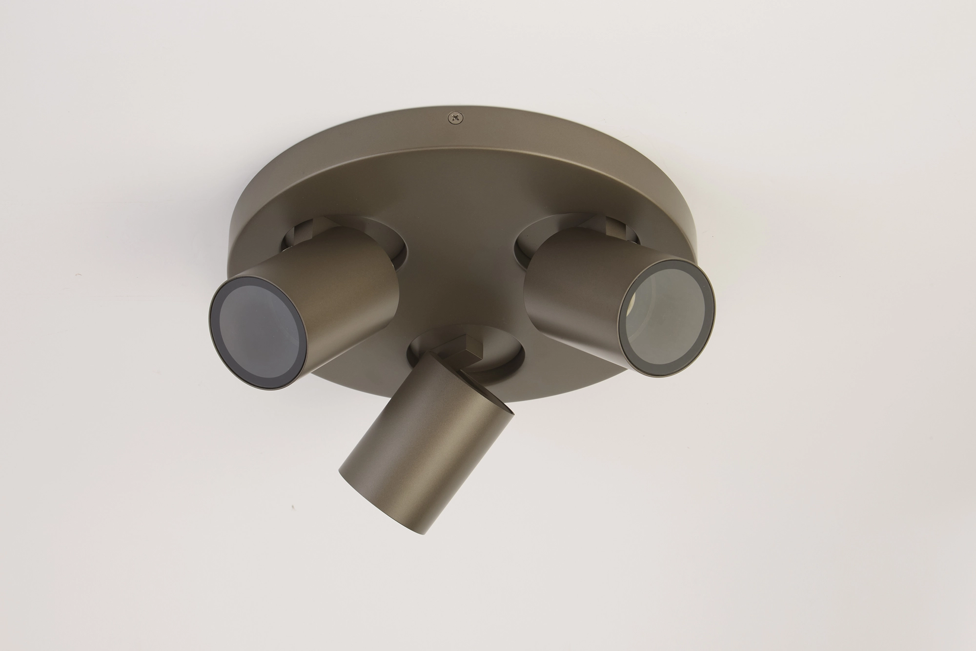 Ceiling lamp Selene 3 round bronze Lyora 5053423314464