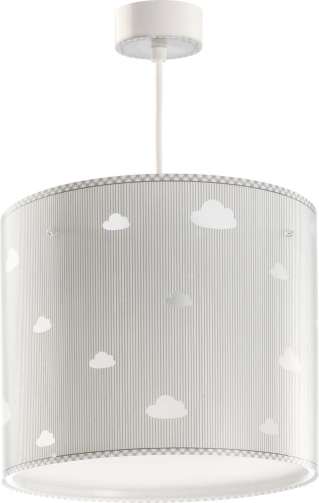 Children's room pendant lamp Sweet Dreams soft grey