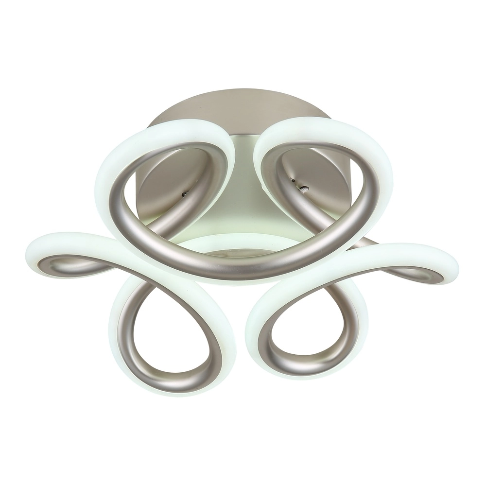 Silver-grey ceiling lamp Melisand Modern Globo 9007371515349