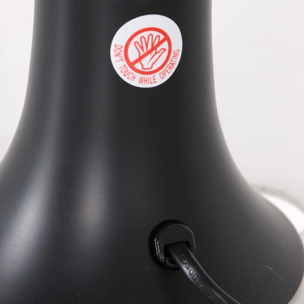 Black lava lamp Volcan cylinder Steinhauer 8712746147025