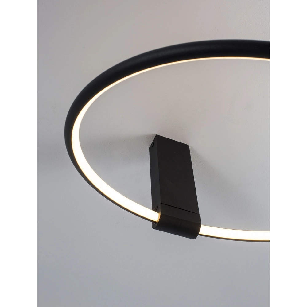 Design ceiling lamp Garve black Ø 40cm Lyora 5212017431790