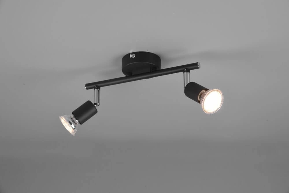 Spot Paris 2-light black Trio 4017807505047