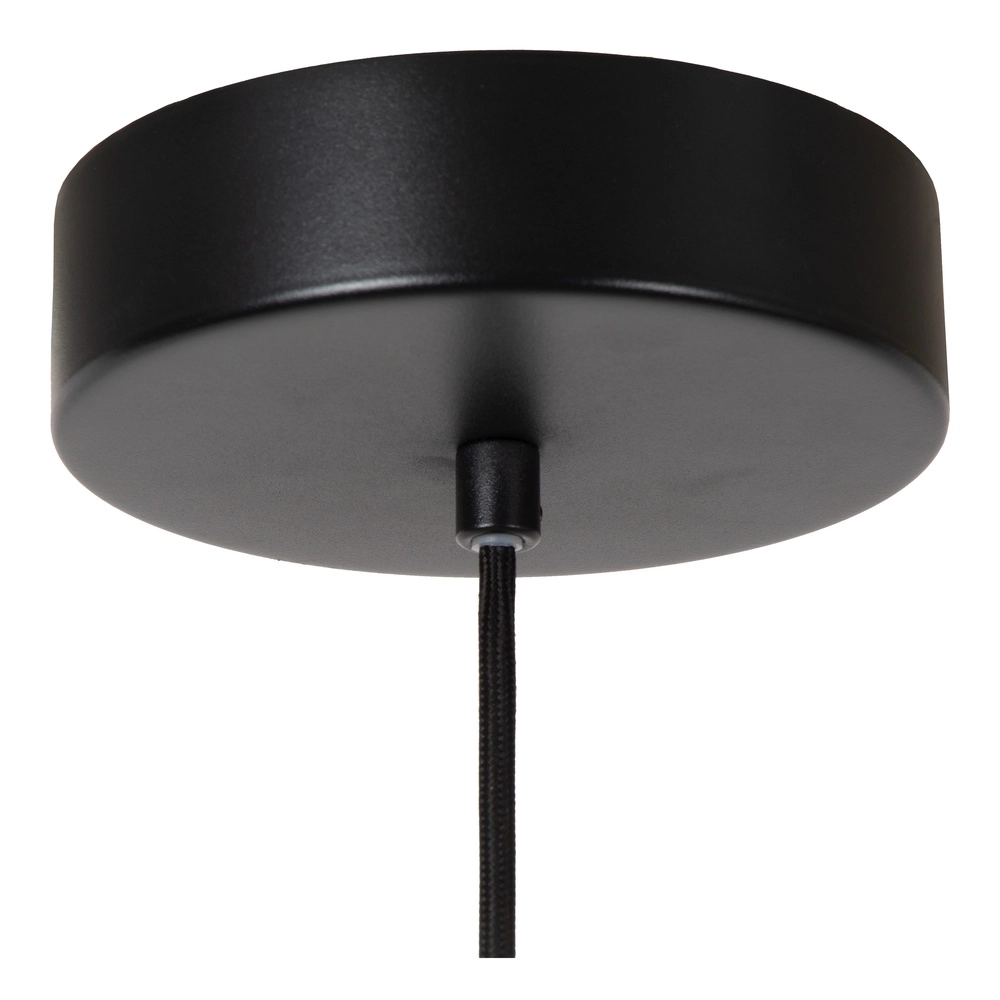Sleek pendant lamp Menga Ø 60cm smoke glass Premium by Lucide 5411212251176