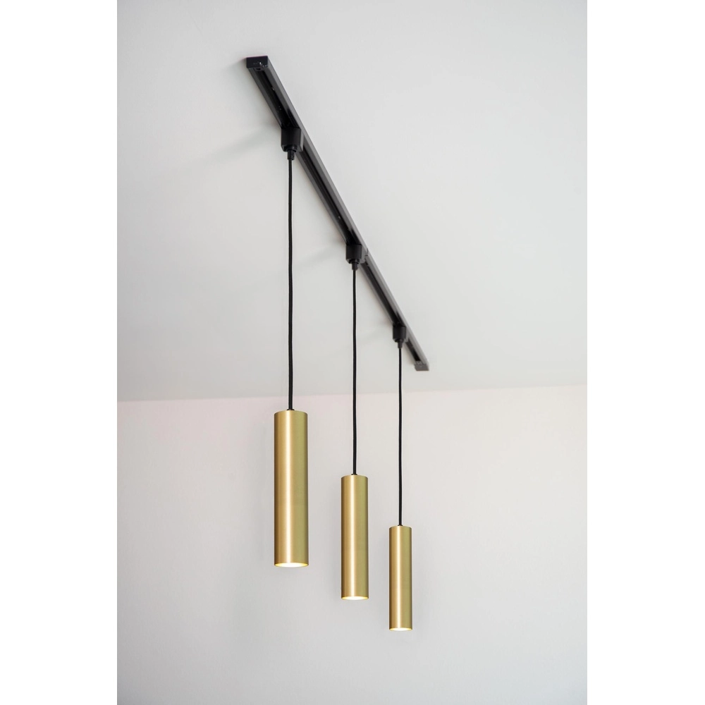Rail pendant light Track Floris 1-phase gold Lucide 5411212093363
