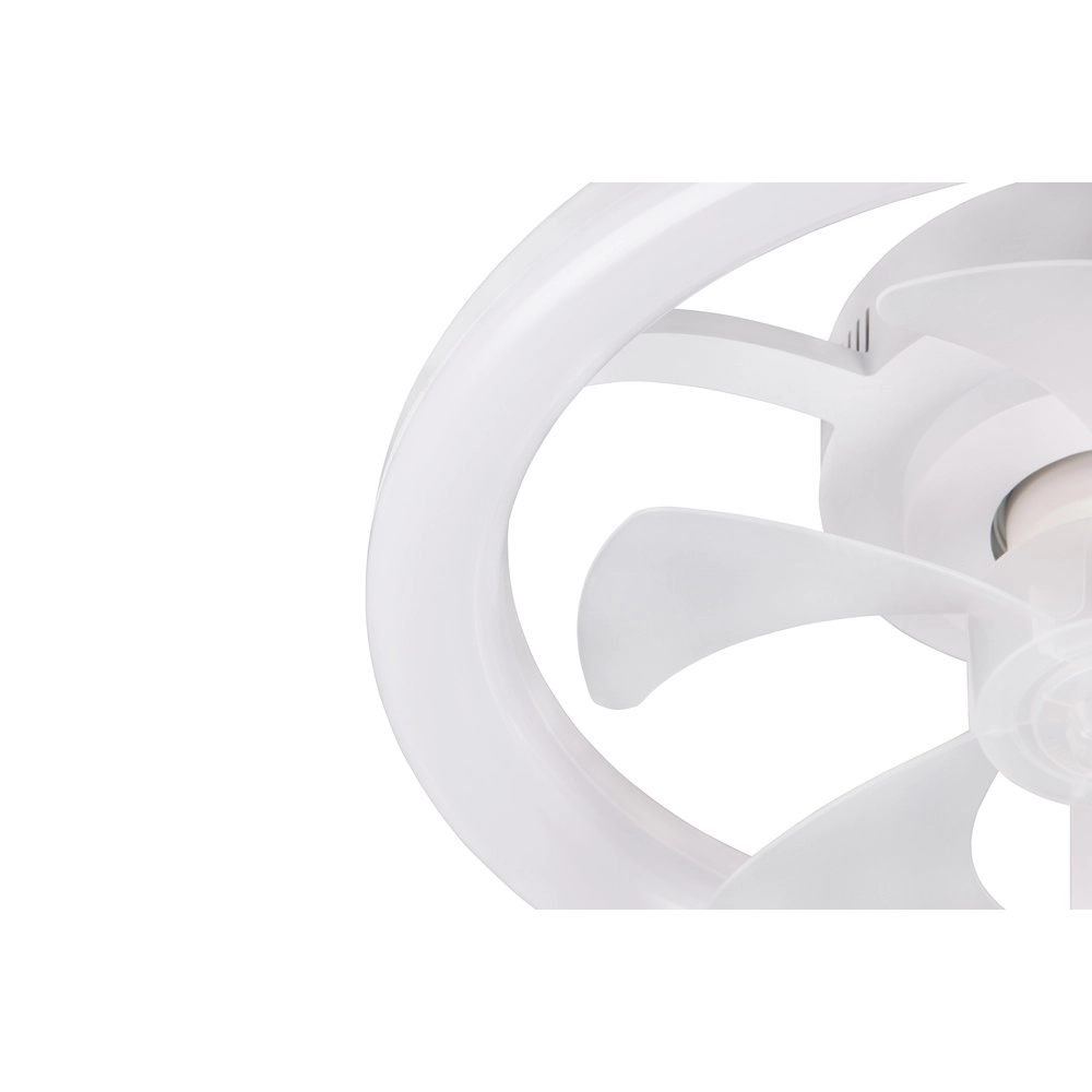 Design ceiling fan Pajala white Ø 40cm Trio 4017807688207