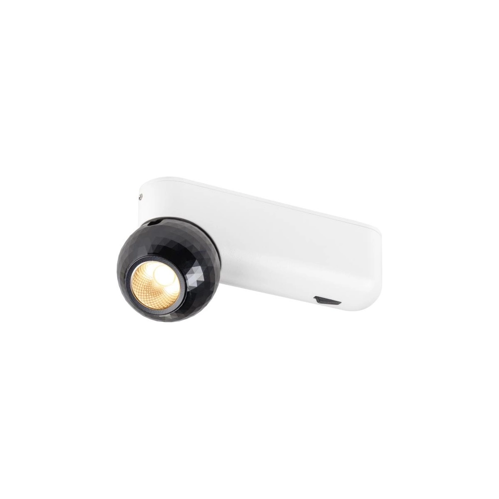 Wall lamp Dysko white with black ankle SLV 4024163317115