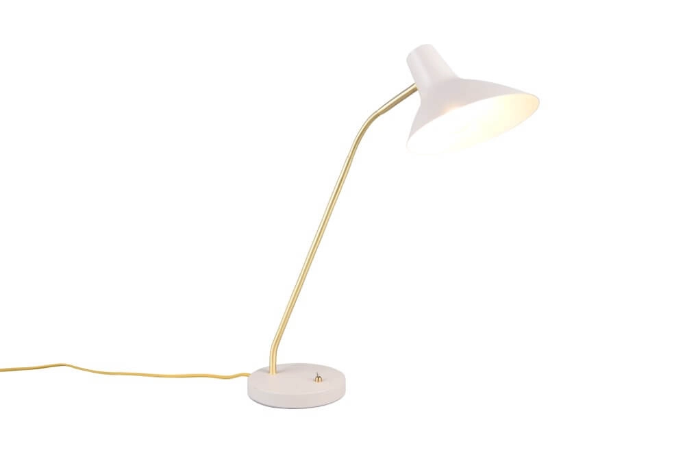 Sleek desk lamp Traveller white Trio 4017807613728
