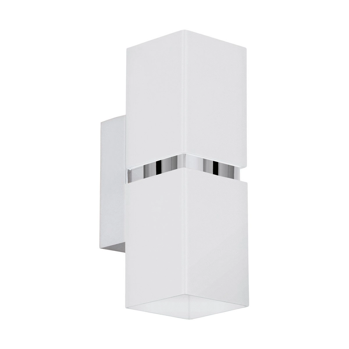 LED wall lamp Passa Up - Down 2x3.3w - gray with white