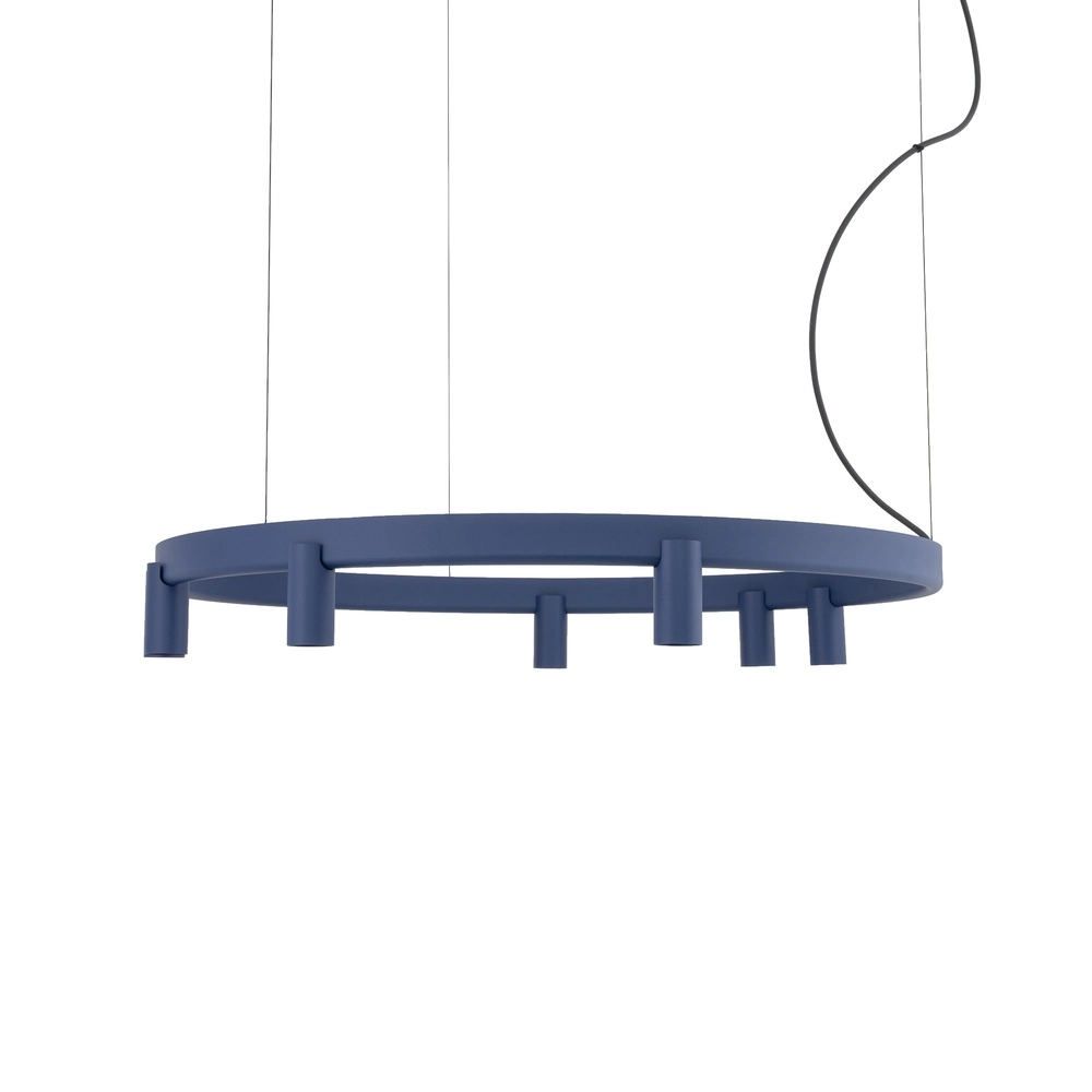 Design pendant lamp Fourty navy blue Ø 80cm