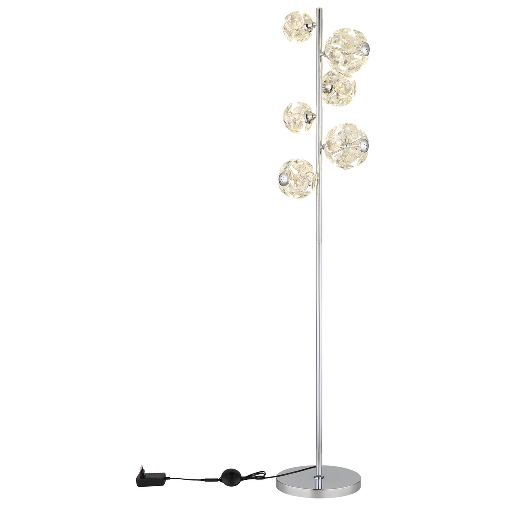 Floor lamp Virina chrome Globo 9007371512263
