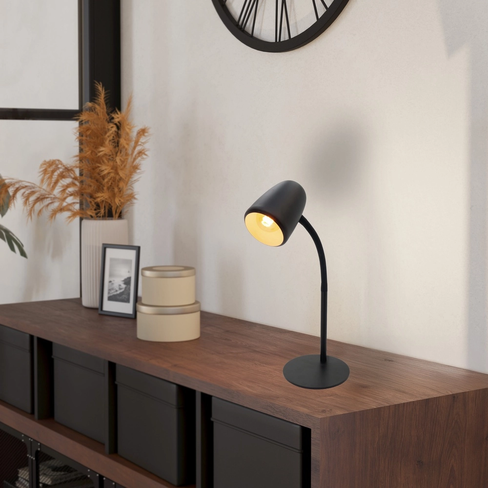 Table lamp Carlo black Eglo 9008606357567