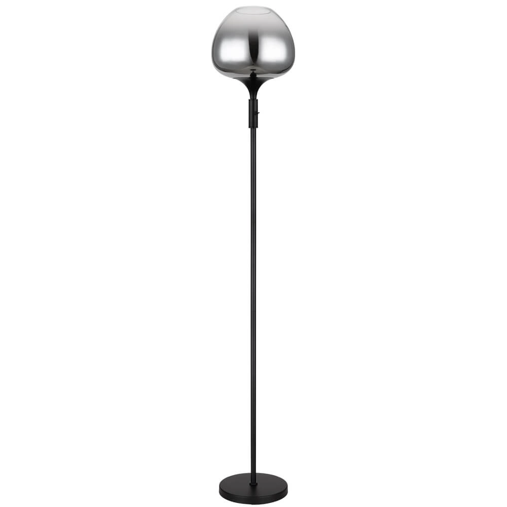 Black floor lamp Maxy single Ø 29cm Globo 9007371445738